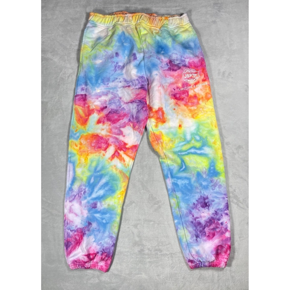 Paper Planes x JSP x Lapstone & Hammer Tie Dye Sweatpants Multicolor XL Beaucoup